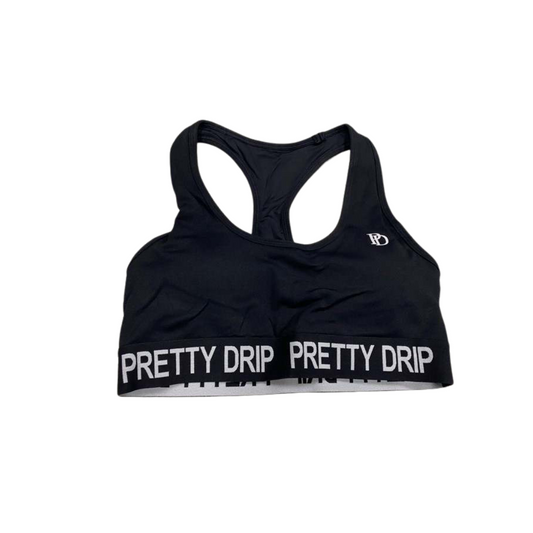 Pretty Drip Signature Band Sports Bra