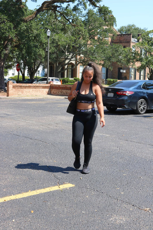 Pretty Drip Signature Band Leggings