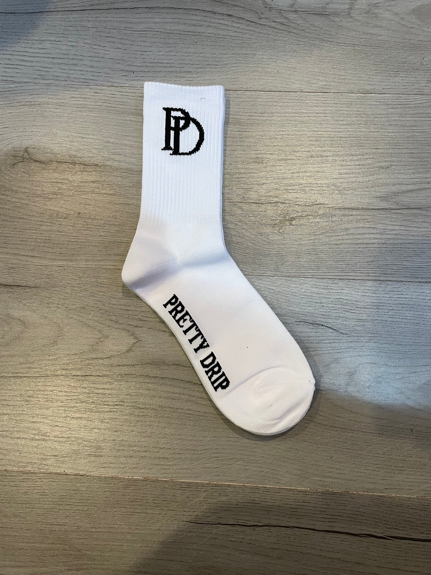 Pretty Drip Signature Logo Socks