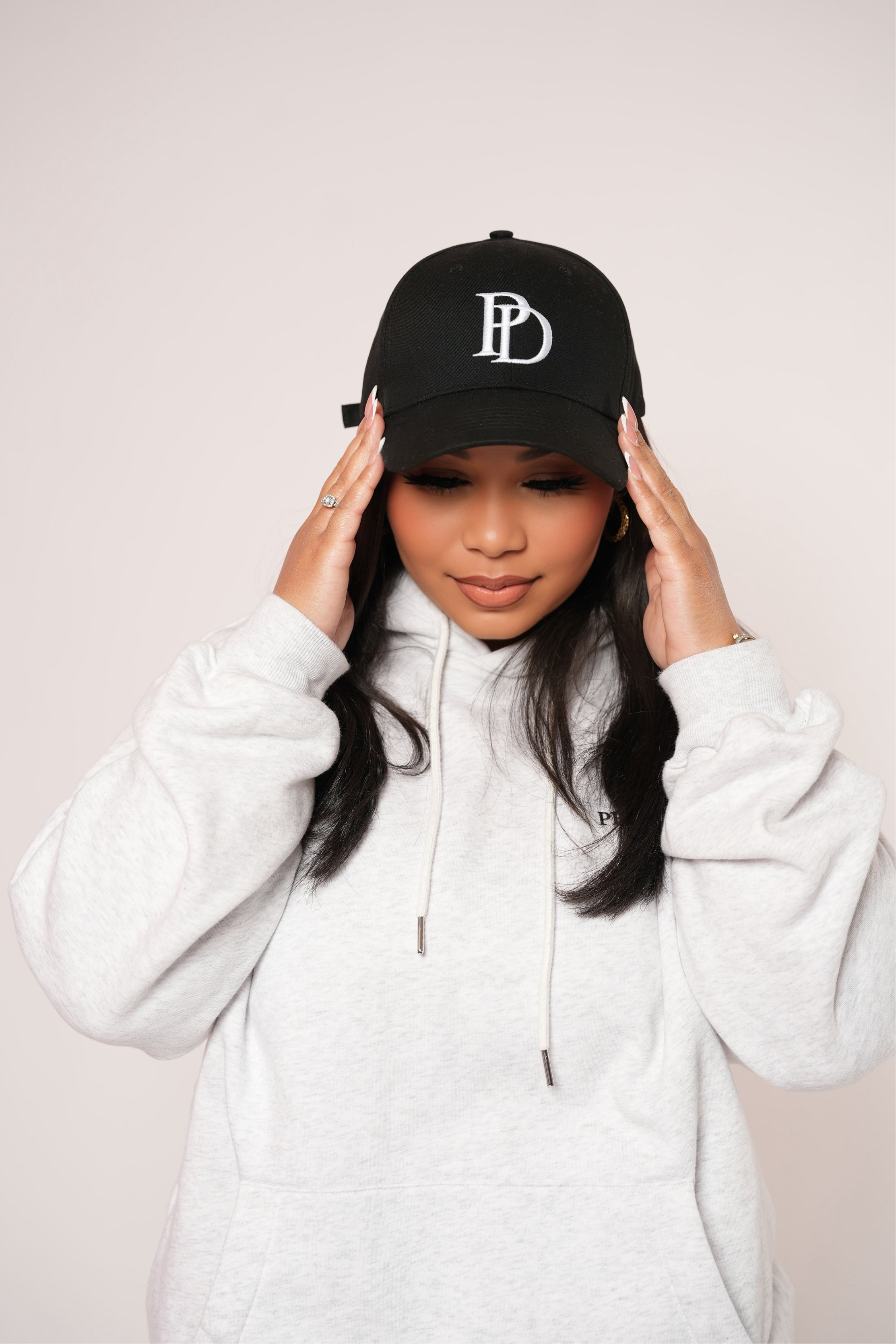 Pretty Drip Classic Hat-Black
