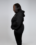 Classic Cozy Black Hoodie