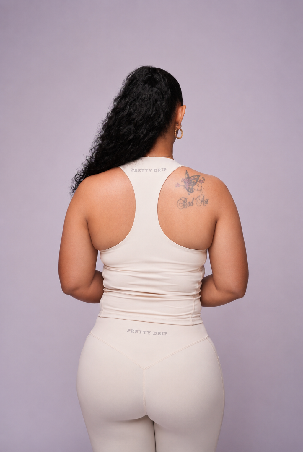 SoftBalance™ Racerback Tank – Vanilla Cold Foam