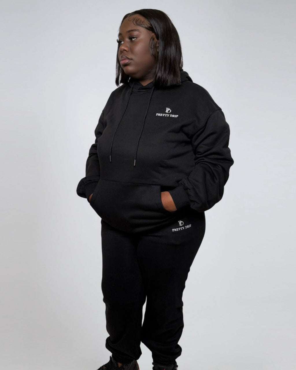 Classic Cozy Black Hoodie