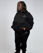 Classic Cozy Black Hoodie