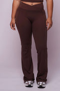 SoftBalance™️ Wide Leggings- Cocoa Chocolate