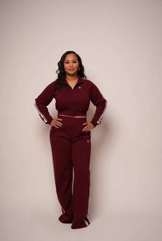 Signature Luxe Set – Merlot (Burgundy)
