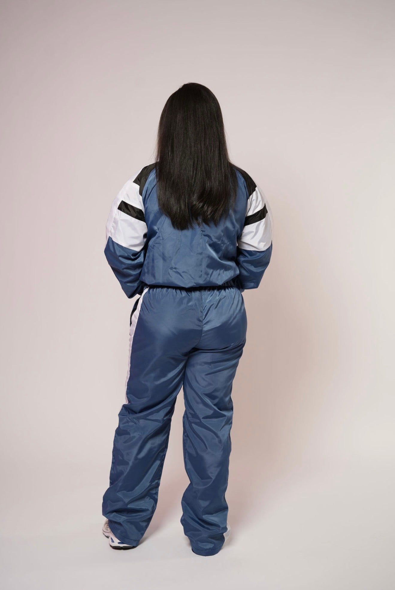 Pretty Drip Aura Blue Windbreaker Jacket