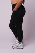 SoftBalance™️ Leggings- Black Ice