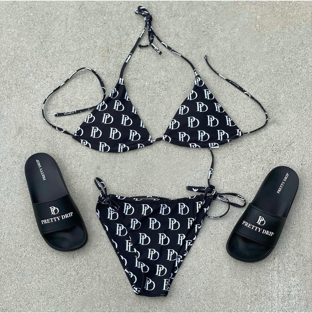 Pretty Drip Cabana Slides