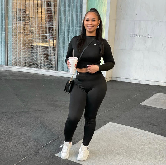 Pretty Drip Two-Piece Fitted Set